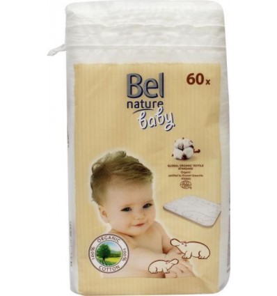 Bel Nature Babypads droog 60 stuks