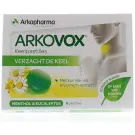 Arkovox Menthol eucalyptus keel 8 pastilles