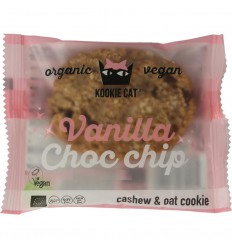 Kookie Cat Vanilla chocolate chip 50 gram | Superfoodstore.nl
