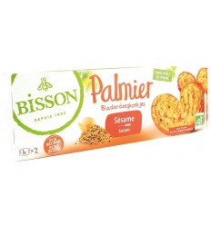 Bisson Palmier bladerdeegkoekjes sesam 100 gram