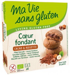 Ma Vie Sans Gluten Koekjes met creme choco/hazelnoot 12 stuks