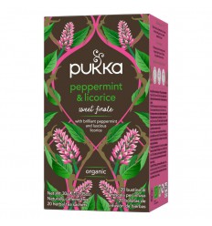 Pukka Peppermint & licorice herb biologisch 20 zakjes
