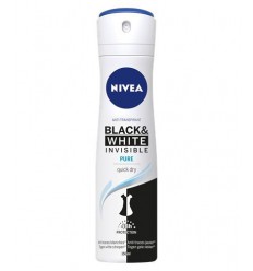 Nivea Deodorant invisible black & white pure 150 ml