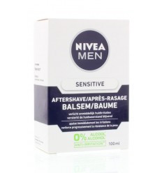Nivea Men aftershave balsem sensitive 100 ml | Superfoodstore.nl