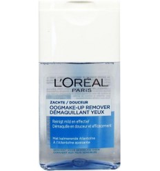 Loreal Zachte oogmake-up remover 125 ml | Superfoodstore.nl