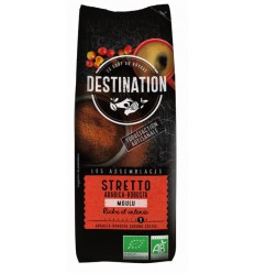 Destination Koffie stretto gemalen biologisch 250 gram