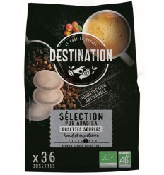 Destination Koffie selection pads biologisch 36 stuks