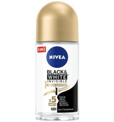 Nivea Deodorant black & white smooth roller 50 ml