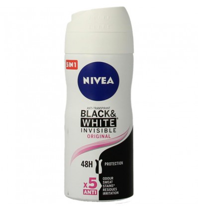 Nivea Deodorant black & white clear spray 100 ml