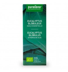 Purasana Eucalyptus globulus olie biologisch 30 ml