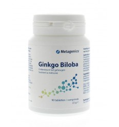 Metagenics Ginkgo biloba 90 tabletten | Superfoodstore.nl