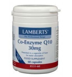 Lamberts Co enzym Q10 30 mg 60 vcaps