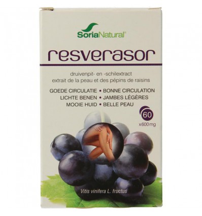 OPC Soria Resverasor 's 600 mg 60 tabletten kopen
