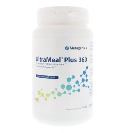 Supplementen Metagenics Ultra meal plus 360 vanille 728 gram kopen