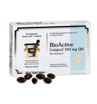 Energie Pharma Nord Bio active uniquinol Q10 100 mg 30 capsules kopen