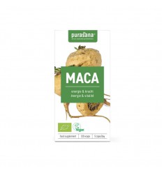 Purasana Maca vegan 120 vcaps | Superfoodstore.nl