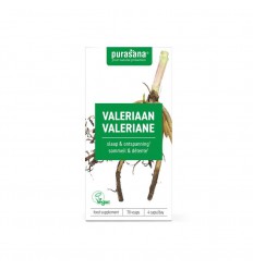 Purasana Valeriaan vegan 70 capsules | Superfoodstore.nl