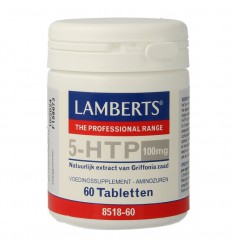 Lamberts 5 HTP 100 mg (griffonia) 60 tabletten |