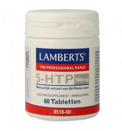 5-HTP Hydroxy Tryptofaan Lamberts 5 HTP 100 mg (griffonia) 60 tabletten kopen