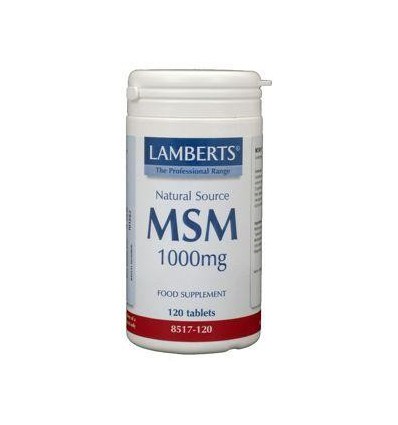 Lamberts MSM 1000 mg 120 tabletten