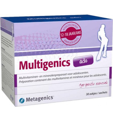 Multivitamine Metagenics Multigenics ado 30 sachets kopen
