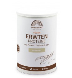 Mattisson Absolute erwten proteine naturel vegan 350 gram