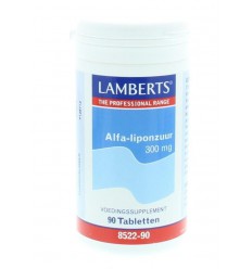 Lamberts Alfa liponzuur 300 mg 90 tabletten | Superfoodstore.nl
