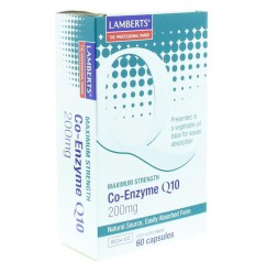 Lamberts Co-enzym Q10 200 mg 60 vcaps | Superfoodstore.nl