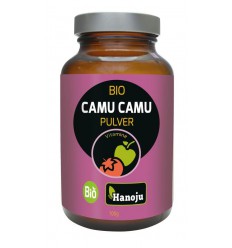 Hanoju Camu camu poeder pet flacon biologisch 100 gram