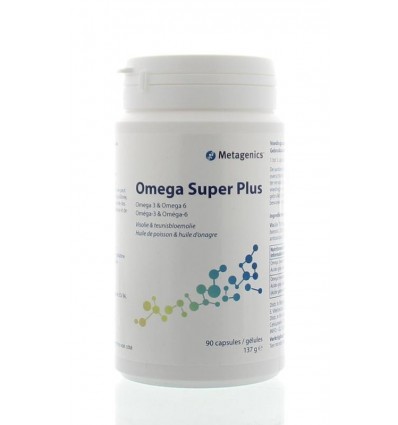 Geheugen & Concentratie Metagenics Omega super plus 90 capsules kopen
