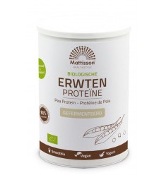 Mattisson Vegan erwten proteine 80% biologisch 350 gram