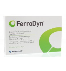 Metagenics Ferrodyn 30 capsules | Superfoodstore.nl