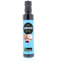 Hanoju Aminos kokosnoot nectar biologisch 250 ml