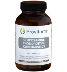 Proviform Glucosamine chondroitine curcuma D3 120 capsules |