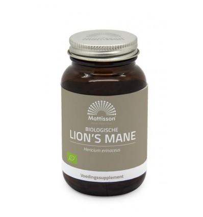 Lion's Mane Mattisson 500 mg biologisch 60 vcaps kopen