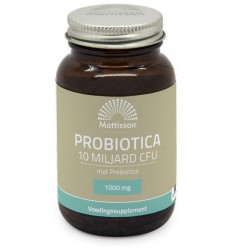 Mattisson Absolute probiotica 1000 mg 10 miljard CFU bio 60 vcaps