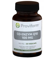 Proviform Co-enzym Q10 100 mg 30 vcaps | Superfoodstore.nl