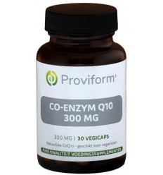 Proviform Co-enzym Q10 300 mg 30 vcaps | Superfoodstore.nl