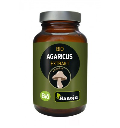 Supplementen Hanoju Agaricus paddenstoelen extract biologisch 90 vcaps kopen