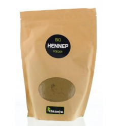 Hanoju Hennep poeder paper bag 500 gram | Superfoodstore.nl