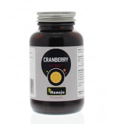 Hanoju Cranberry 400 mg 90 vcaps | Superfoodstore.nl