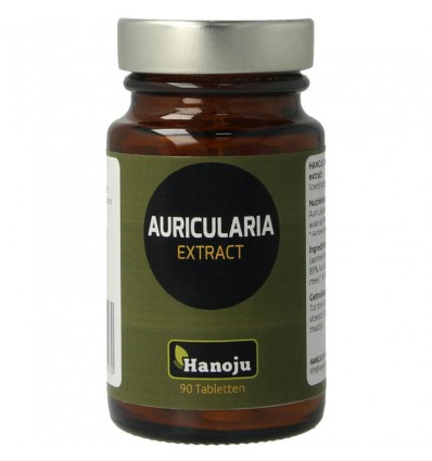 Supplementen Hanoju Auricularia paddenstoel extract 90 vcaps kopen