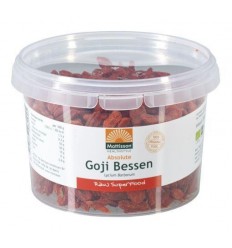 Mattisson Bessen goji gedroogd pot 200 gram | Superfoodstore.nl