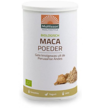 Maca Mattisson poeder biologisch 300 gram kopen