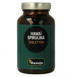 Hanoju Spirulina Hawaiiaans 500 mg 250 tabletten |