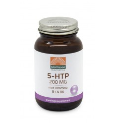 Mattisson 5-HTP 200 mg vitamine B1 & B6 60 capsules |