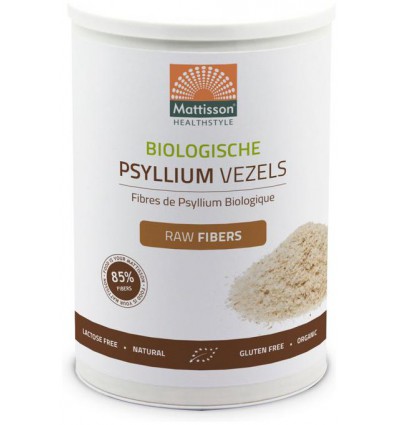 Psylliumvezels Mattisson Psyllium vezels biologisch 250 gram kopen