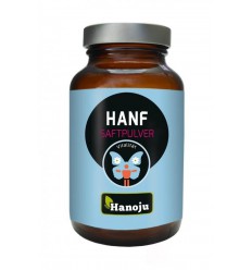 Hanoju Hennepgrassap poeder raw biologisch 60 capsules
