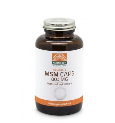 Mattisson MSM 800 mg 180 vcaps | Superfoodstore.nl
