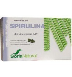 Soria 18-S Spirulina maxima 400 60 tabletten